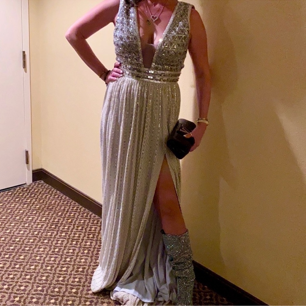 MacDuggal evening gown